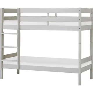 Hoppekids Etagenbett ECO Comfort 70 x 160 cm Kiefer massiv grau