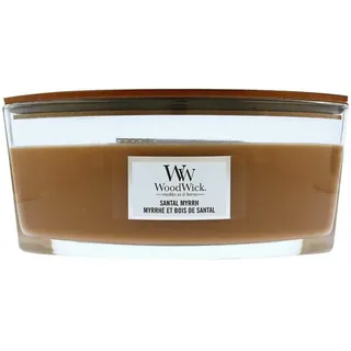 Woodwick Santal Myrrh Duftkerze 453 g braun