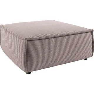 Polsterhocker 3C CANDY "Matteo", rosa, B:95cm H:40cm T:95cm, 88% Polyester, 12% Polyacryl, Hocker, Polsterhocker, passend zu "Matteo", in Cord- und Feincordbezug