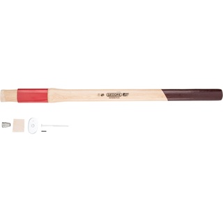 Gedore E 609 H-5 Ersatzstiel Hickory 800 mm, Rot/Braun