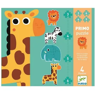 Djeco In the jungle (18 Teile)