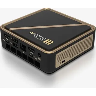 Sapphire EDGE AI 370 Barebone - schwarz/gold, ohne Betriebssystem