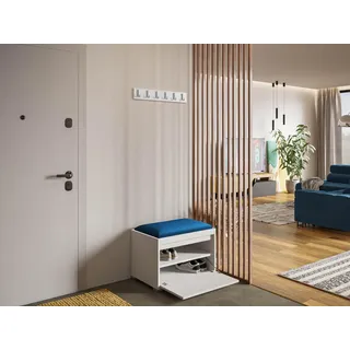 Mirjan24 Garderoben-Set Grawis 60 Blau/Weiß
