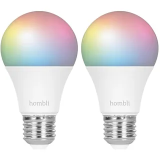 Hombli Smart Bulb 9W E27 RGB 2 St.