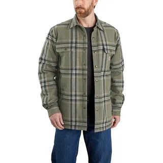 CARHARTT Sherpa LINED SHIRT JAC 105430 - Basil - S