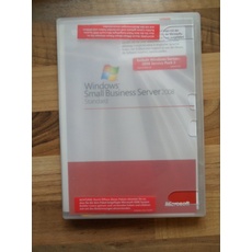 Microsoft MS 1x Windows Small Business Server 2008 Standard SP2 DVD 1-4CPU +5CAL OEM (DE)