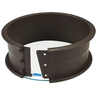 LURCH FlexiForm Springform mit Glasboden/Backform aus 100% BPA-freiem Platin Silikon (Ø 20 cm,