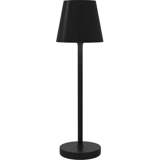 Kabellose Tischlampe - Nachttischlampe - USB‐C Wiederaufladbar - LED - 3 Farbtemperaturen - 249–2000 lm - Ø11,2×36,5 cm - Grau