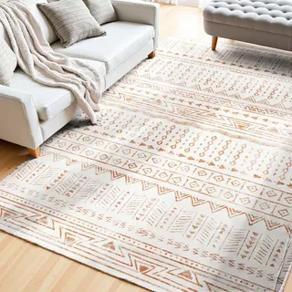 Vevor Flächenteppich Kinderteppich 152,4 x 213,4 cm Beige