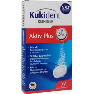 RB Deutschland GmbH KUKIDENT Aktiv Plus Gebissreiniger 99 St.