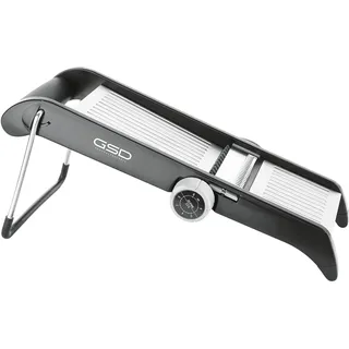 Gsd Profi Mandoline Stifte/Scheiben/Julienne 1-tlg. Schwarz