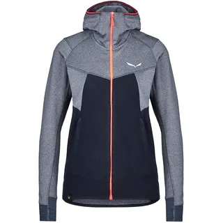 Salewa Puez Hybrid Polarlite W Full Zip Hoody Blau 36