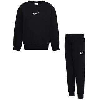 Nike Kids Nike Kinder Essential Fleece Crew Set, Black, 5/6 Jahre