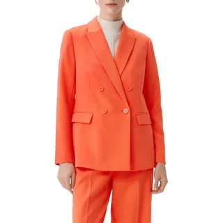 Comma Damen 2138987 Blazer, 2501 orange, 42