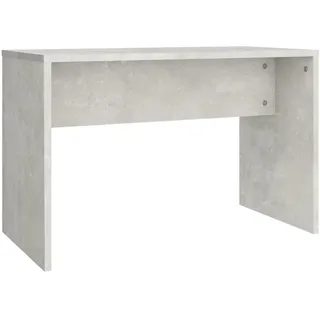 Schminkhocker Betongrau 70x35x45 cm Holzwerkstoff - Grau