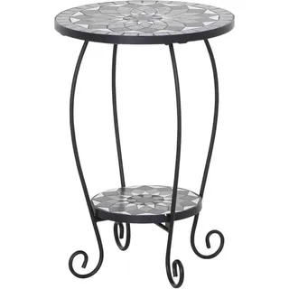 Siena Garden Blumenständer Como 41 x 59 cm Schwarz