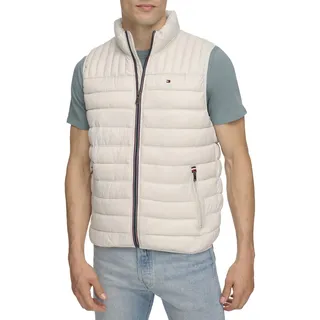 Tommy Hilfiger Herren Lightweight Packable Puffer Vest Daunenweste, EIS, L