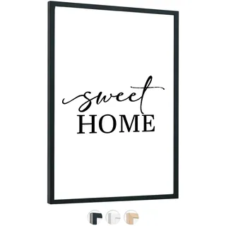 edihome Bilderrahmen modern schwarz 29,7x42 cm 1 St.