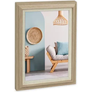 ZEP Fotorahmen DZ868B Livorno Brown 15x20 cm - Braun, Weiß