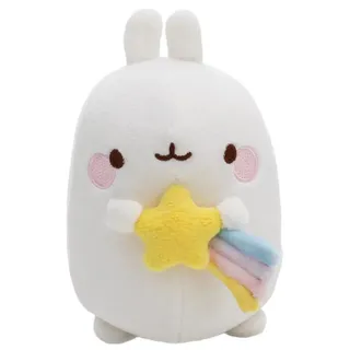 NICI MOLANG mit Sternschnuppe 12 cm Weiß