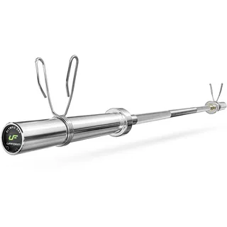 UpForm Olympia Langhantelstange 180 cm Hantelstange schwarz / silber