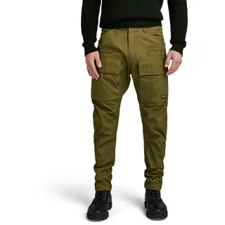 G-STAR RAW Herren 3D Regular Tapered Cargohose, Grün (Dark Olive D23636-D384-C744), 34W / 34L