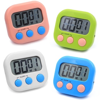 Minuten Küchentimer Magnetisch,4 Stück Kurzzeitwecker Digital,Küchenwecker Countdown Schüler Timer Kurzzeitmesser 4-Farbige für Kochen Kinder Dusche Badezimmer Lehrer Fitnessstudio Sport Klassenzimmer