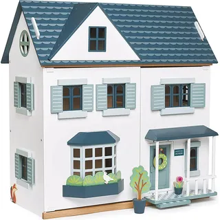 Tender Leaf Toys Puppenhaus Dovetail (68 x 39,5 x 69,5 cm, Spielzeug) 7508125