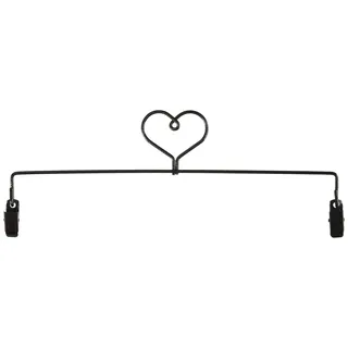 Ackfeld Manufacturing 30,5 cm Herz-Clip-Halterung, anthrazit, 0,8 x 38,1 x 21,6 cm