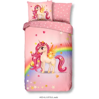 Good Morning Kinder Bettwäsche-Set Little  140×200/220 cm - Rosa