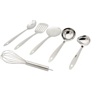 Krüger Kochbesteck-Set Edelstahl 6tlg. Silber
