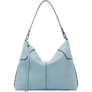 Liebeskind Berlin Mila Hobo Bag Baumwolle/Leder Blue/Silver