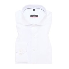 MODERN FIT Hemd in weiß unifarben, weiß, 48