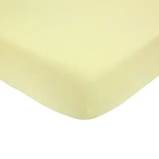 Spannbettlaken, 70 x 140 cm, Gelb
