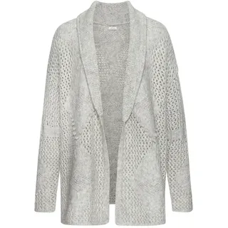 LASCANA Cardigan Damen grau meliert Gr.36/38