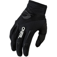 O'NEAL | Fahrrad- & Motocross-Handschuhe | Kinder | MX MTB DH FR Downhill Freeride | Langlebige, flexible Materialien, belüftete Handinnenfäche | Element Youth Glove | Schwarz Weiß | Größe XL