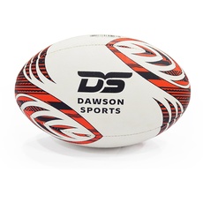 Dawon Sports Rugby Ball, Unisex-Jugend Dawson Sports GUK Match Rugby Ball – IRB-zugelassen ......, Multicolor, Size 5 -