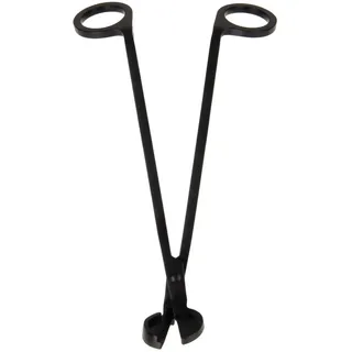 MUXSAM 1 Stück Kerzendochtschneider Schwarze Kerzedocht Scheren Scherblock Werkzeug Kerzenlöscher Kerzendochtschneider Dochtschere Edelstahl