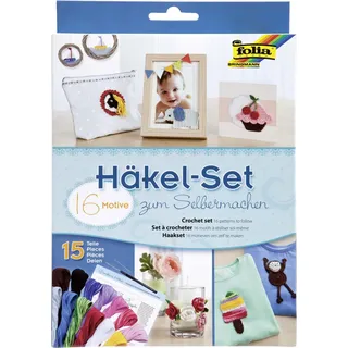 Folia Häkel-Set 15-tlg.