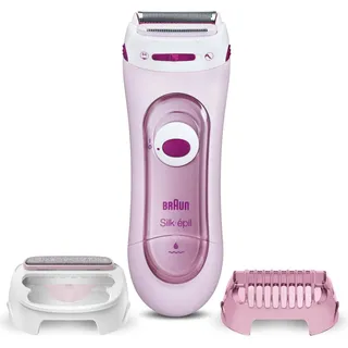 Braun Silk-épil LS 5360 weiß/rosa