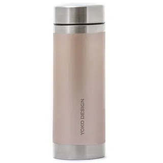 YOKO DESIGN 1483 Menu 7066106 Teekanne Thermo Facetten Edelstahl Facetten Gold 19, 5 x 6, 5 cm