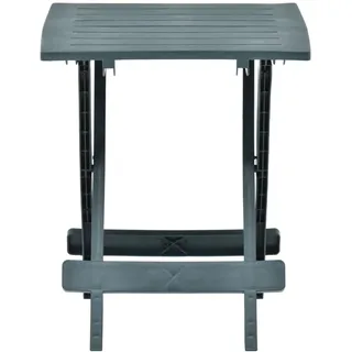 vidaXL Gartentisch Klappbar Grün 45x43x50 cm Kunststoff - Grün