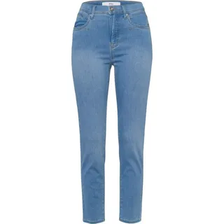 BRAX Damen Style Mary Ultralight Denim Verkürzte Five-Pocket-Jeans Jeans, Used Light Blue, 29W / 30L EU