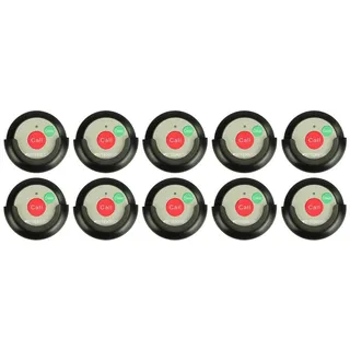 Retekess TH009 IP67 Wasserdichte Ruftaste mit einer Taste für Krankenhäuser, Kliniken, Pflegeheime und Fabriken 10x