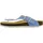 Fussbettpantoffel Blau 38