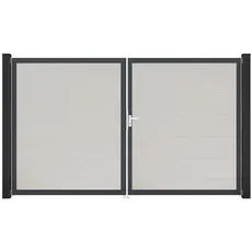 Bild von Basicline schmal Weiß Rahmen DB703 306 cm x 180 cm DIN Rechts