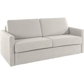 Places of Style Schlafsofa »GOLDPOINT 182cm, Dauerschläfer, Liegefläche 140/200 cm, «, 3-Sitzer mit Bettfunktion, Bonell-Federkernmatratze PLACES OF STYLE sand