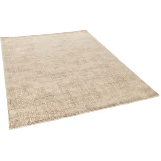 Teppich TOM TAILOR HOME "Groove" Gr. 1, braun, B:65cm H:15mm L:135cm, Viskose, Wolle, Teppiche, Teppich, modernes Design, edles Farbspiel, auch in rund, Wohnzimmer