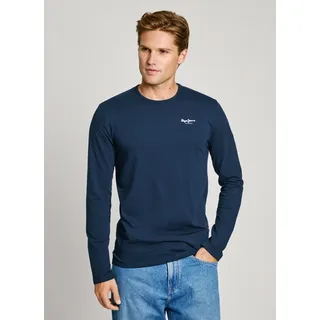 Pepe Jeans Original Basic 2 Langarm-t-shirt - Navy XL