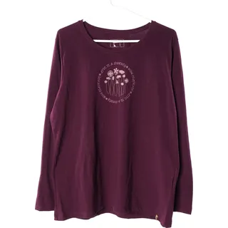 High Colorado WALLIS 5-L, Lds. Longsleeve,dark gr dark grape kiss 40 - Braun